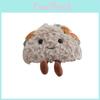 Realistic Sandwich Cute Plush Keychain Toy With Pp Cotton Filling For Kids Gift