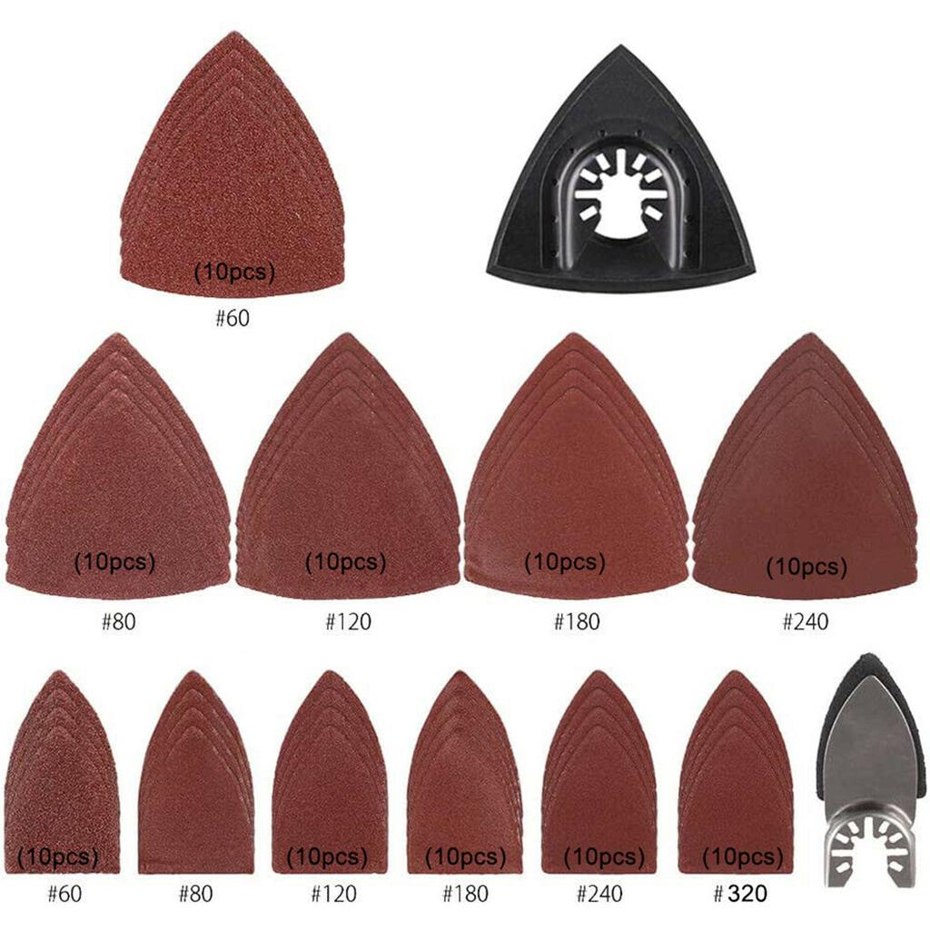 124Pcs Multitool Blades Oscillating Saw Blades Bi-metal Blades High Precision Fast Cutting Saw Blades Renovator Trimmer Blades