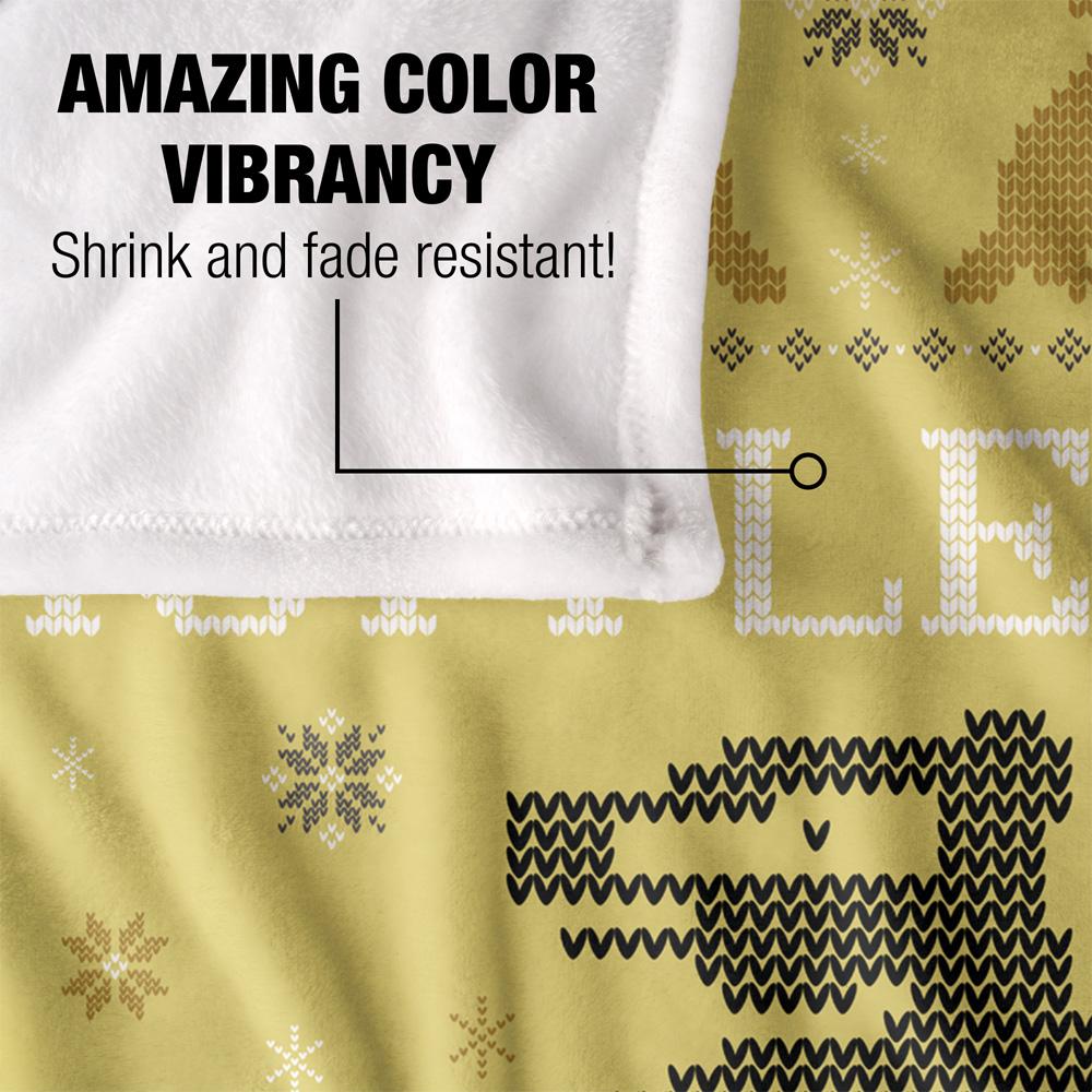 Harry Potter Hufflepuff Fair Isle Blanket