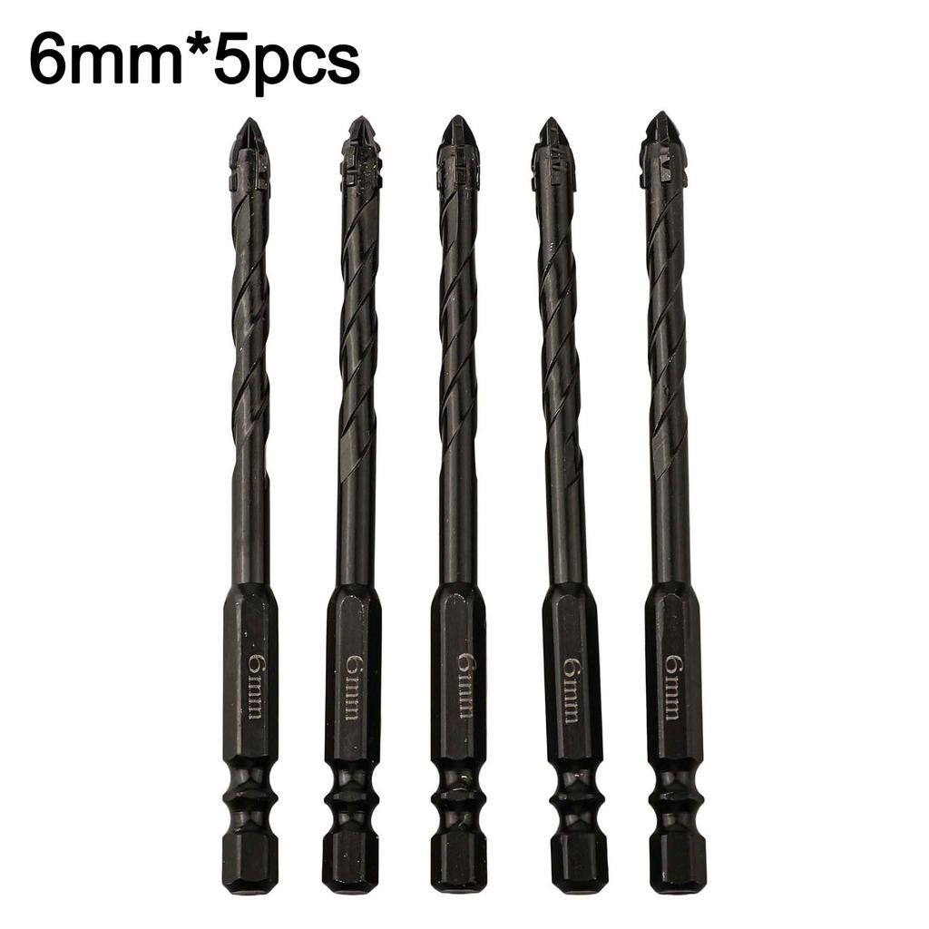 Carbide Drill Bit Set For Drilling Drill Bit Glass Tile Drill Triangle Drill Bit Efficient Punching Precision Drilling