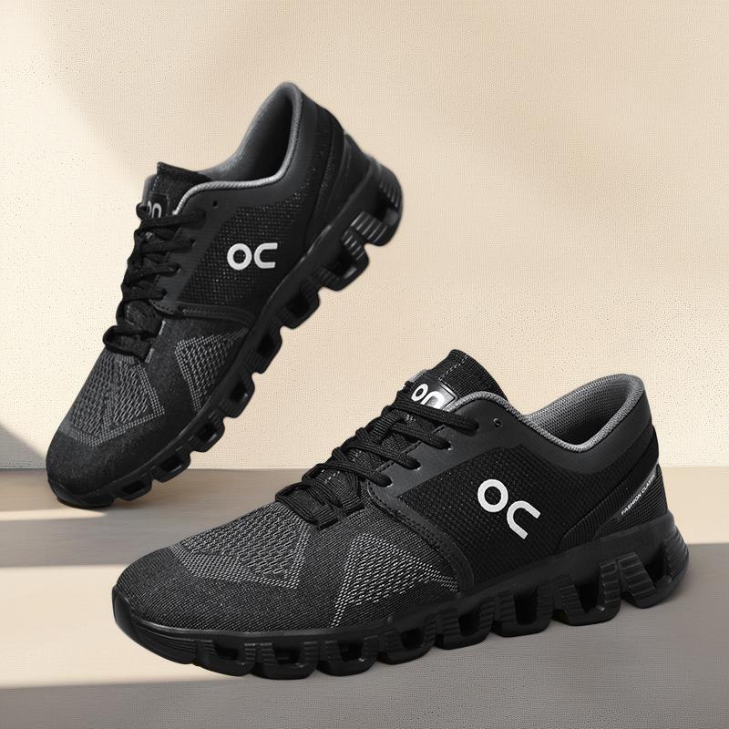 

New Upgrade fabric High-quality Mens trainers Ultralight Casual Gym Workout Mens shoes Sneakers Teenager Marathon Running Shoes 40 чорний