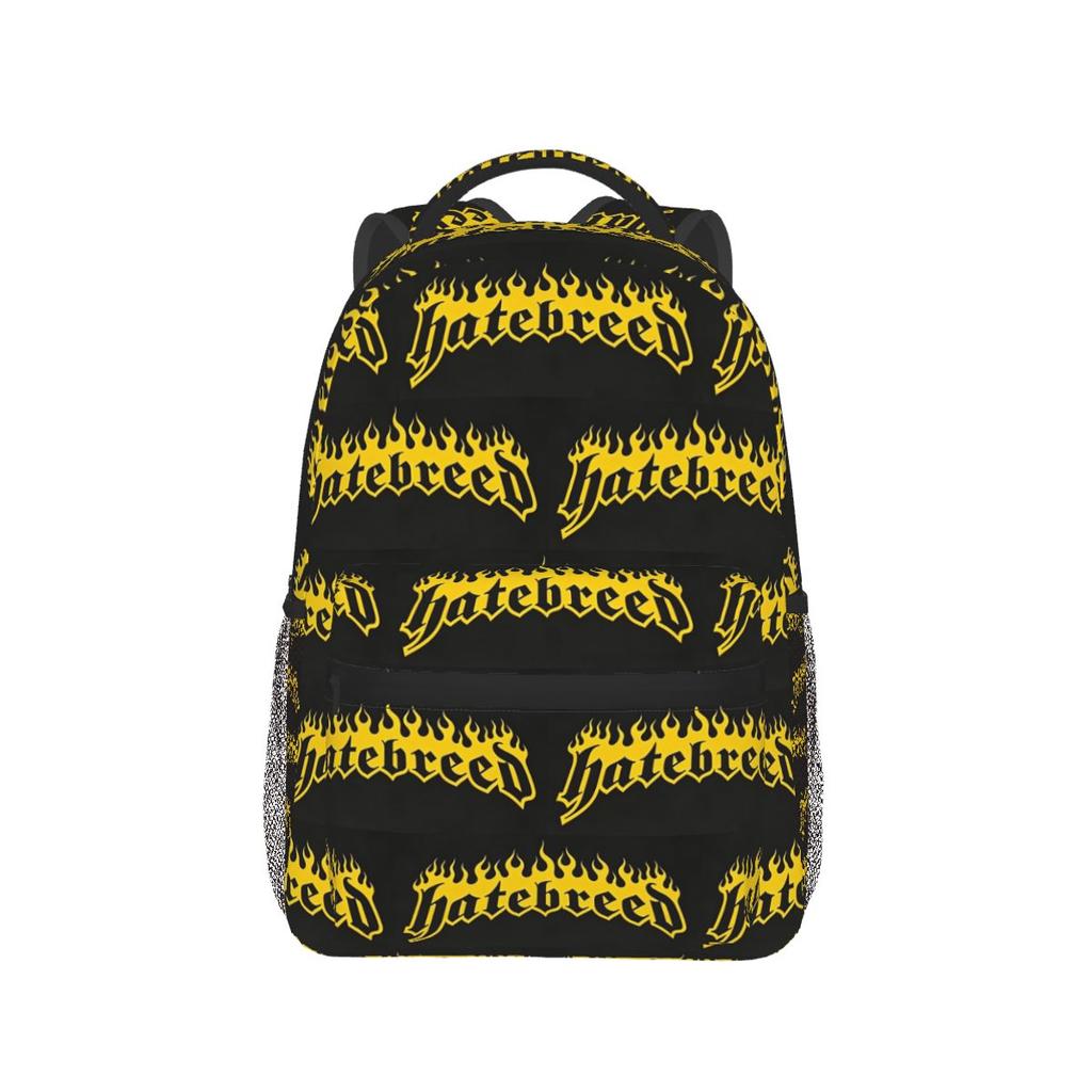 Hatebreed Band Rucksack Schüler Jungen Mädchen Schultasche Kinder Schultasche Computertaschen für Herren Damen