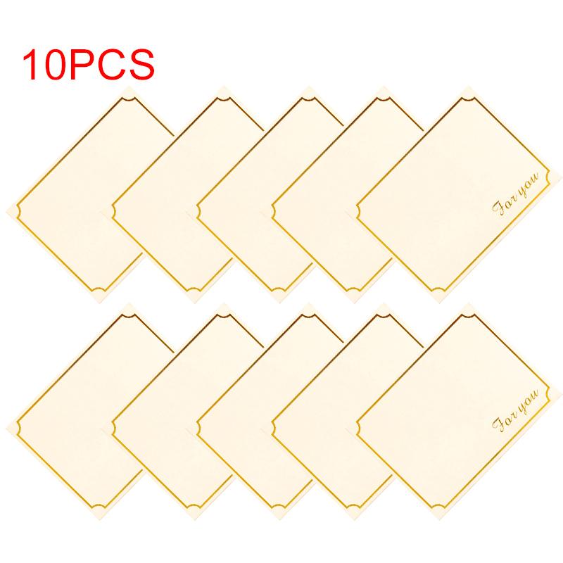 

10PCS/Pack Bronzing Envelope Bag High-grade Invitation Postcard Storage Packaging Stationery Birthday Wedding Festival Party ZYF