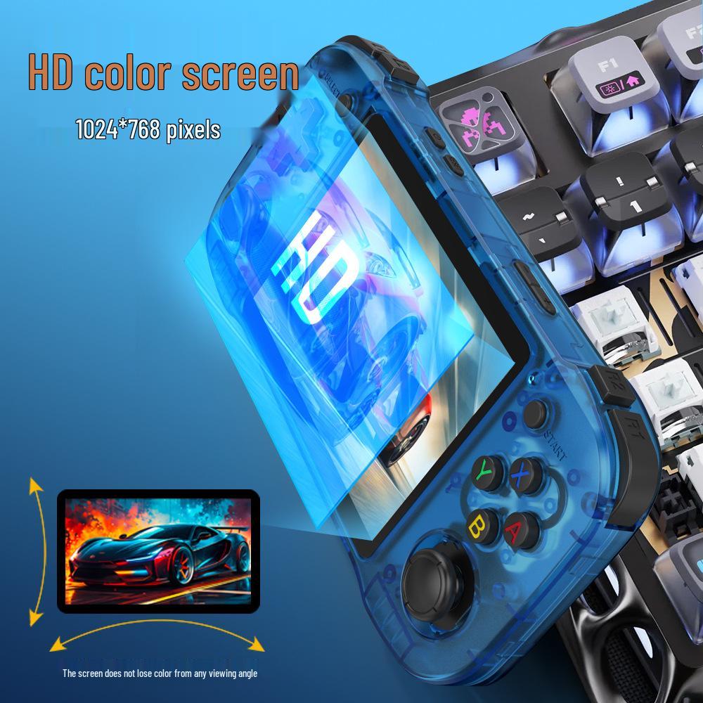 R46H Handheld 4.5\" HD IPS Retro Linux Game Console