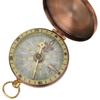 Gold Color Outdoor Compass Copper Camping Compass Portable Pocket Compass  Outdoor Activities