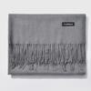 2024 Autumn/Winter Women's Solid Color Faux Cashmere Shawl & Snood Scarf Set