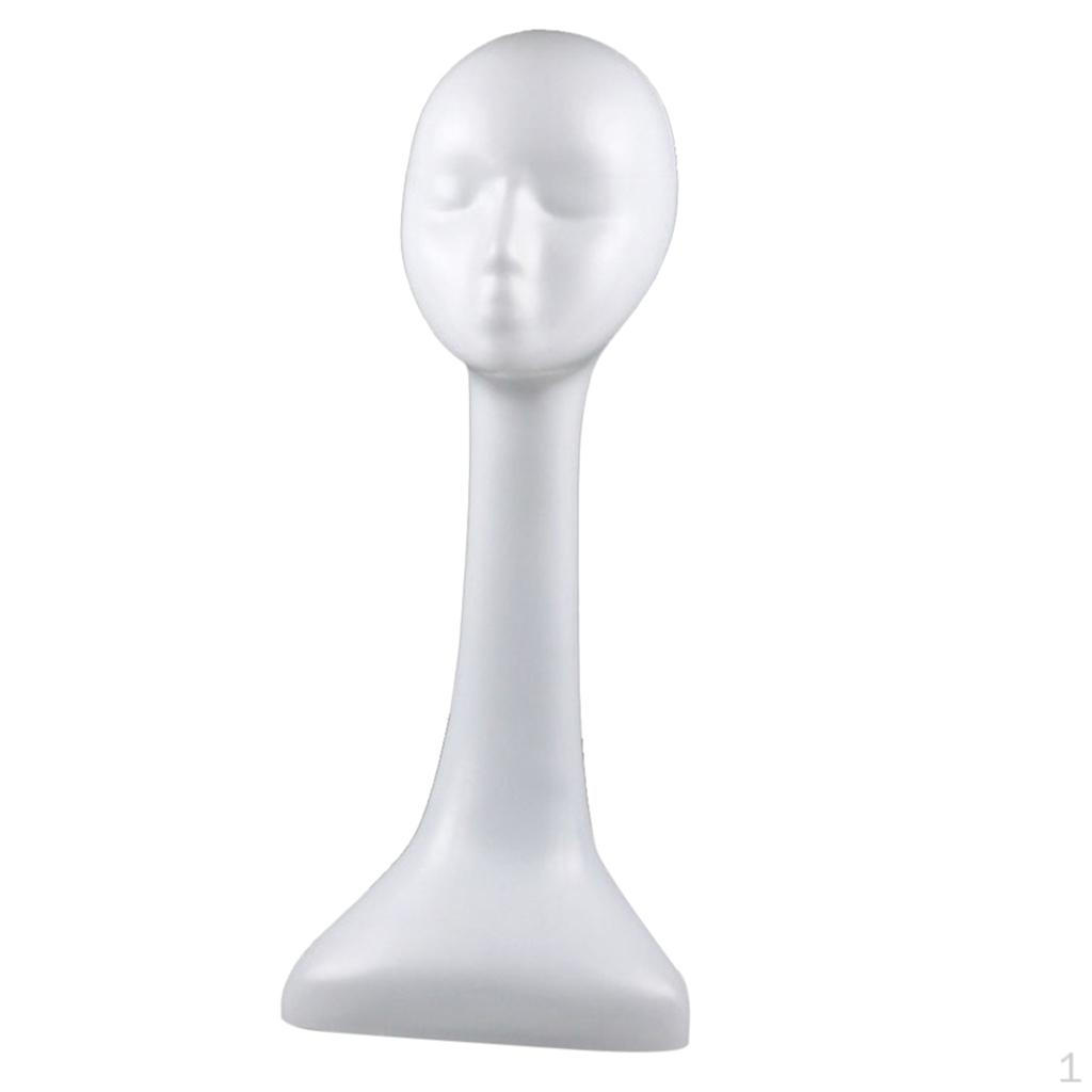 

Жіночий манекен голова манекена перука/капелюх ювелірні вироби окуляри шарф модель для демонстрації D