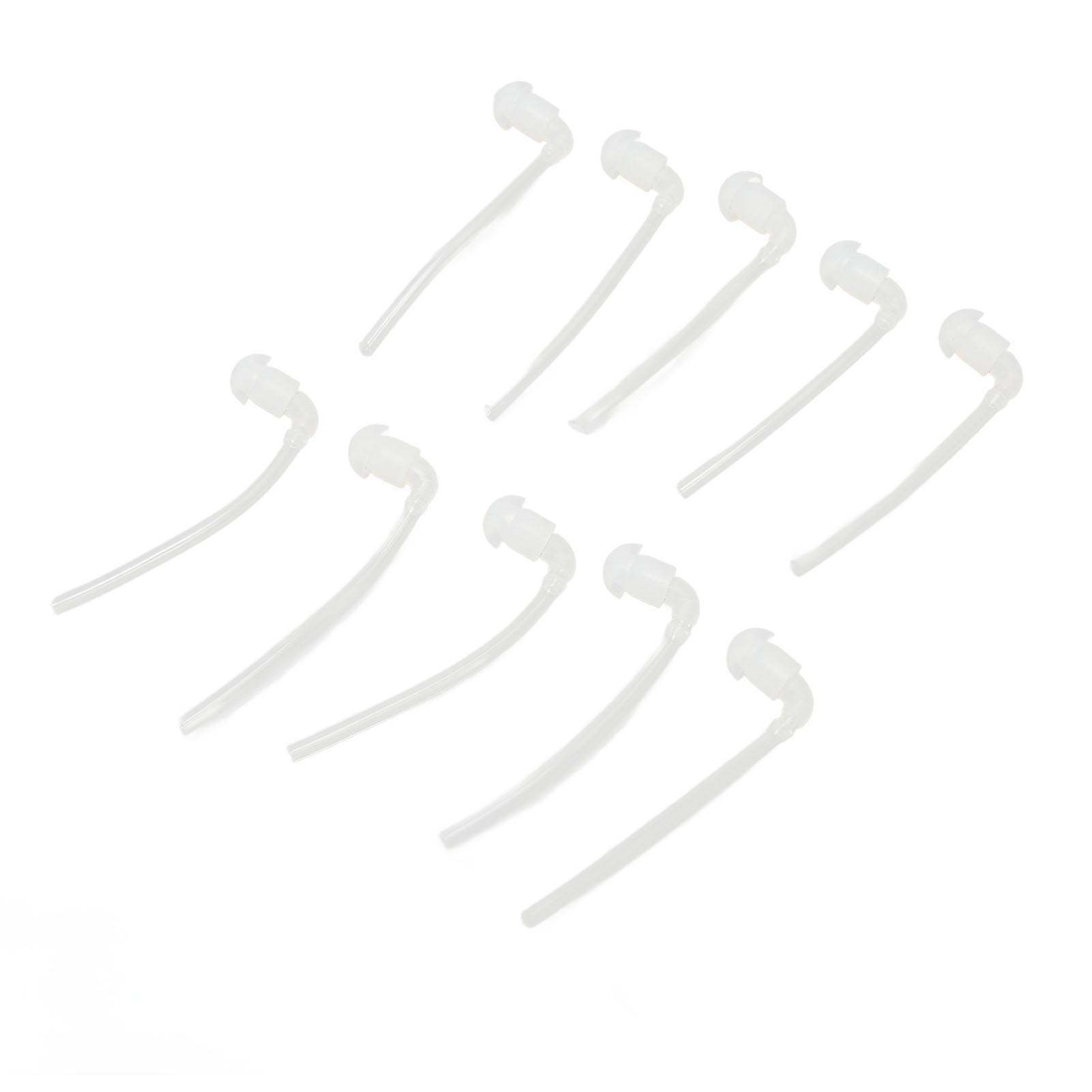 

10 шт. Трубки для слухового аппарата, ушные вкладыши, портативные, средние, аксессуары для слухового аппарата для Resound