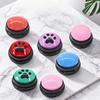 Plastic Communication Button Dog Sound Box Talking Toy Recordable Squeeze Box Interactive Voice Button For Pet Training