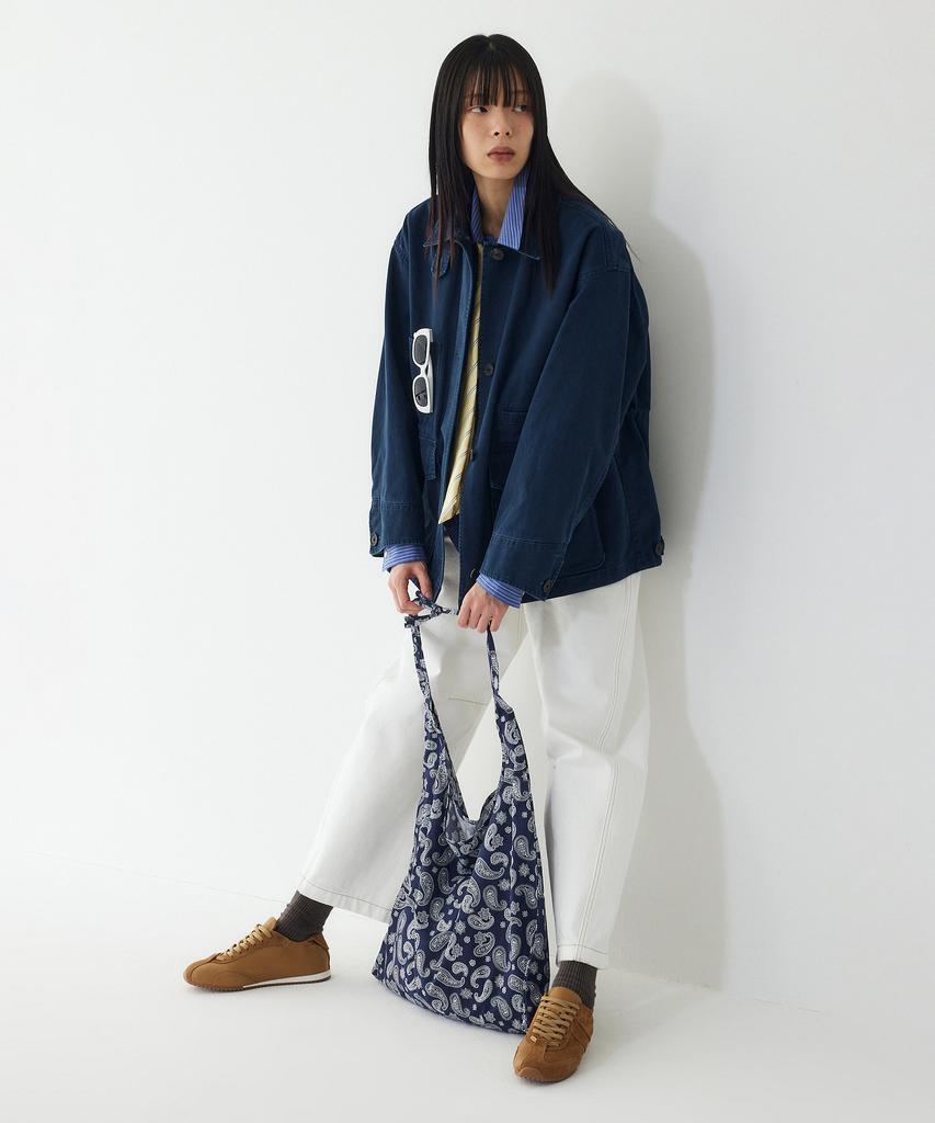 Studio Tomboy Bandana Pattern Shoulder Bag_Navy 9176270983