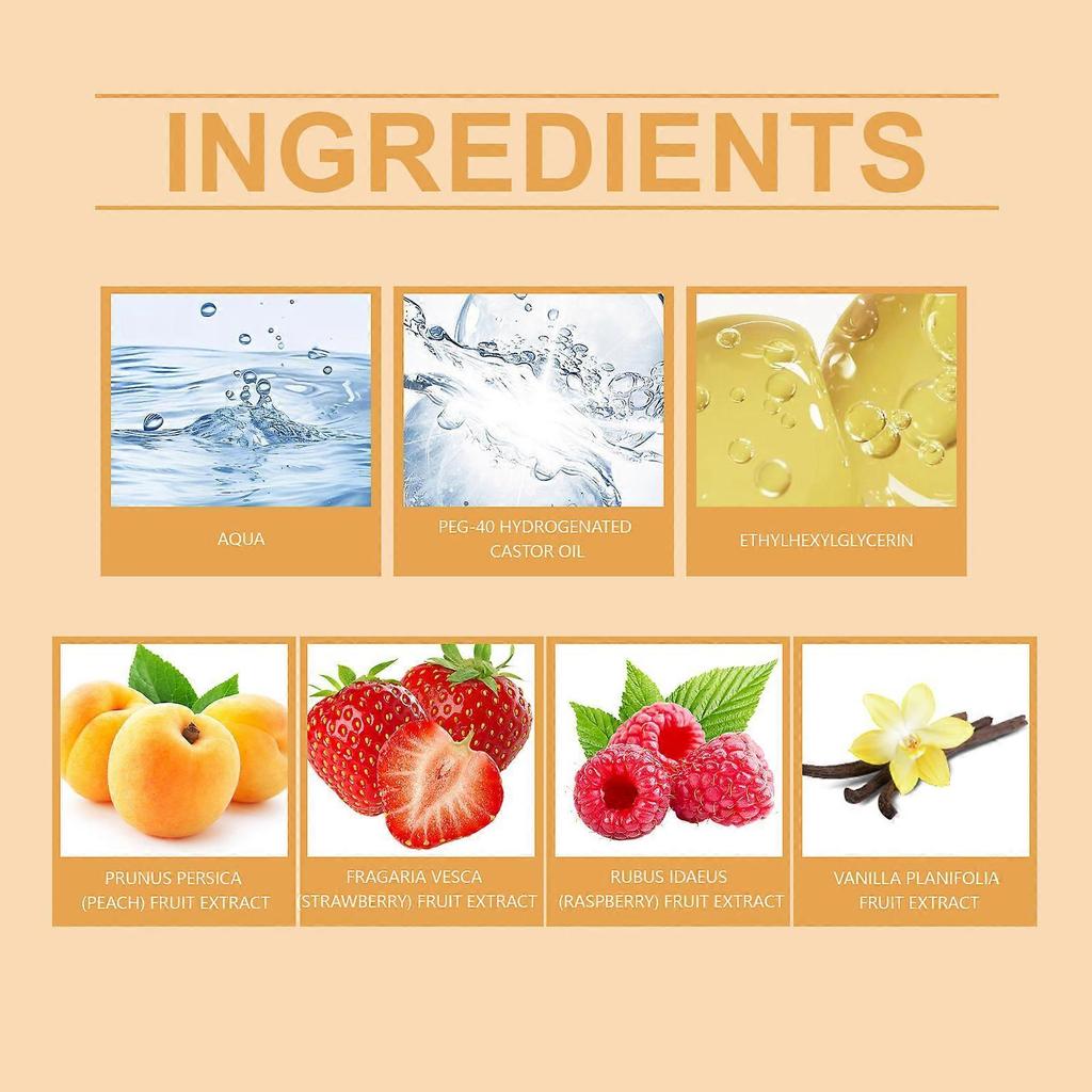 Long-Lasting Peach Champagne Body Spray - Fresh Multi-Layered Fragrance, 100ml