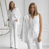 2025 Women's European-American Style Fashion Business Suit, Three-piece Set