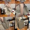 Women's Composite Leather Bucket Bag In Grey - Versatile Shoulder Crossbody & Handbag, Perfect Holiday Gift