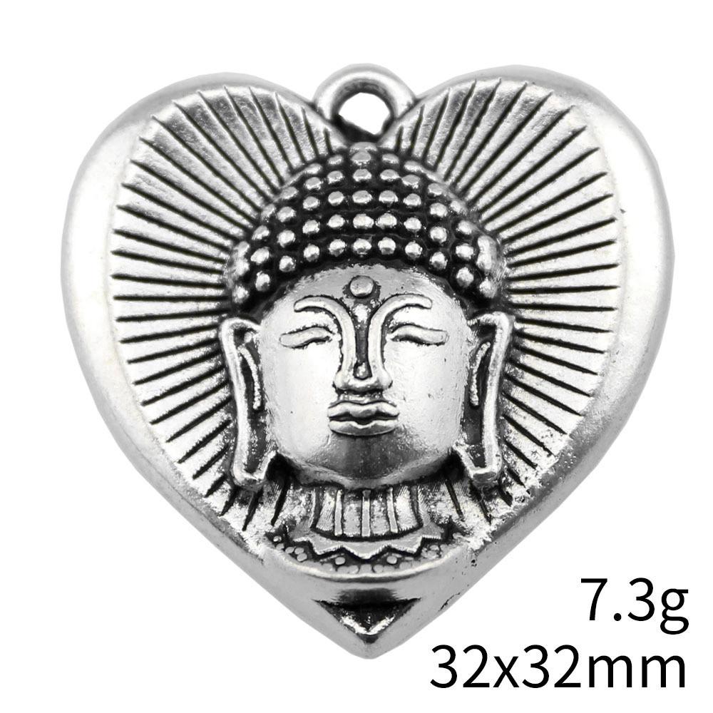 Thanksgiving Day Charms For Nails Buddha Statue Charms Pendant Home Garden Bracelet Pendant