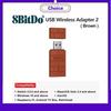 8Bitdo Bluetooth USB RR Adapter Wireless for Switch  Windows Mac Raspberry Pi Switch 2 Lite  OLED Support PS3 PS4 PS5 Controller