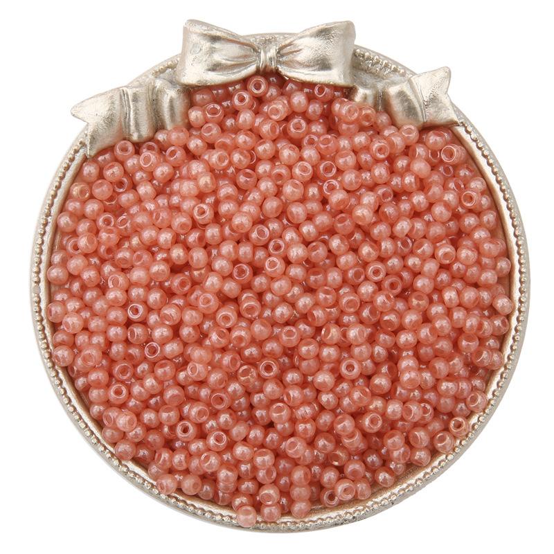 20g 3/4mm imitacja lodów szklanych koralików ryżowych materiał ręcznie robiony diy kolczyki koralikowe bransoletka akcesoria do włosów