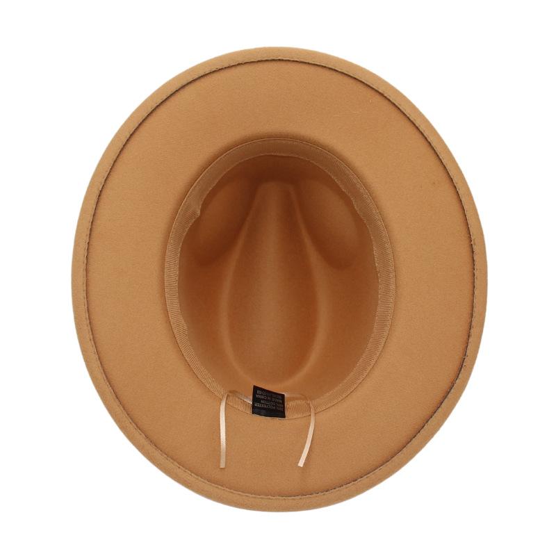 Top Hat Ethnic Retro Jazz Hat Fedora Felt Hat British Shade