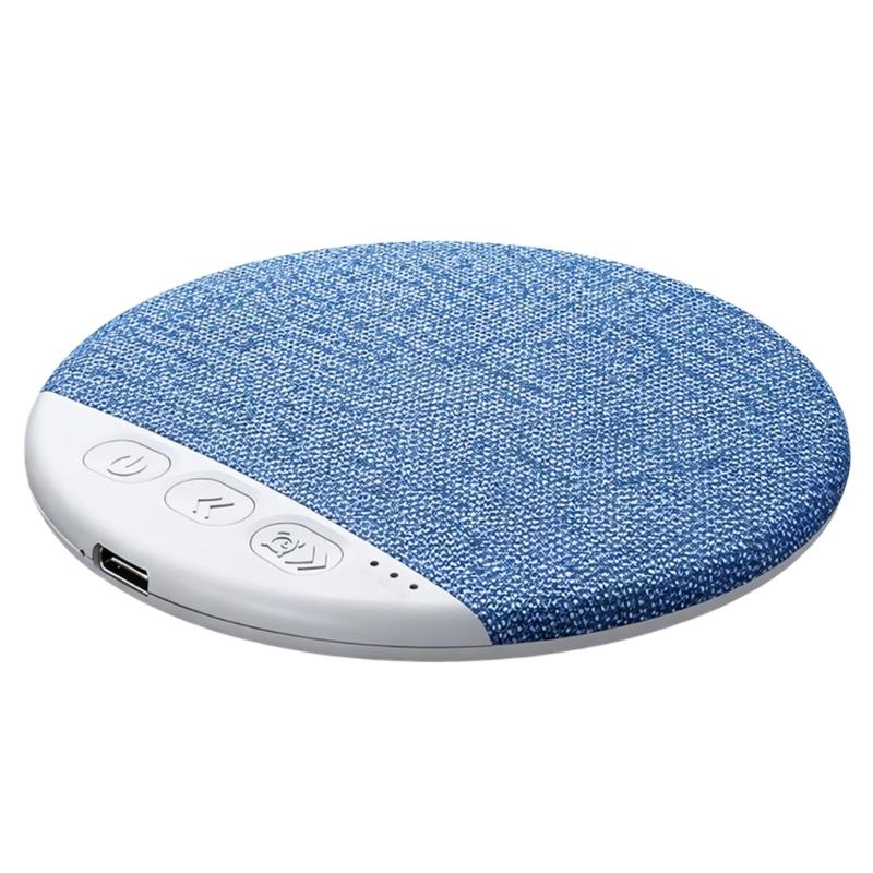 Thin Bone Conduction Bluetooth-compatible Speaker For Pillow Under Sleep With Built In White Noise & Natural Sounds