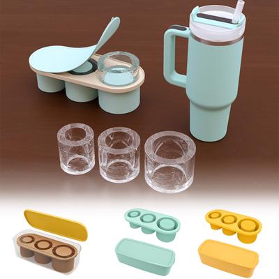 Vassoio per cubetti di ghiaccio Facile da sformare Stampo per cubetti di ghiaccio in silicone