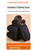 Grandma's Warm Cotton Fleece Pants: Cozy, Loose-Fitting Floral Design for Middle-Aged and Elderly, Ideal for Autumn and Winter Wear.