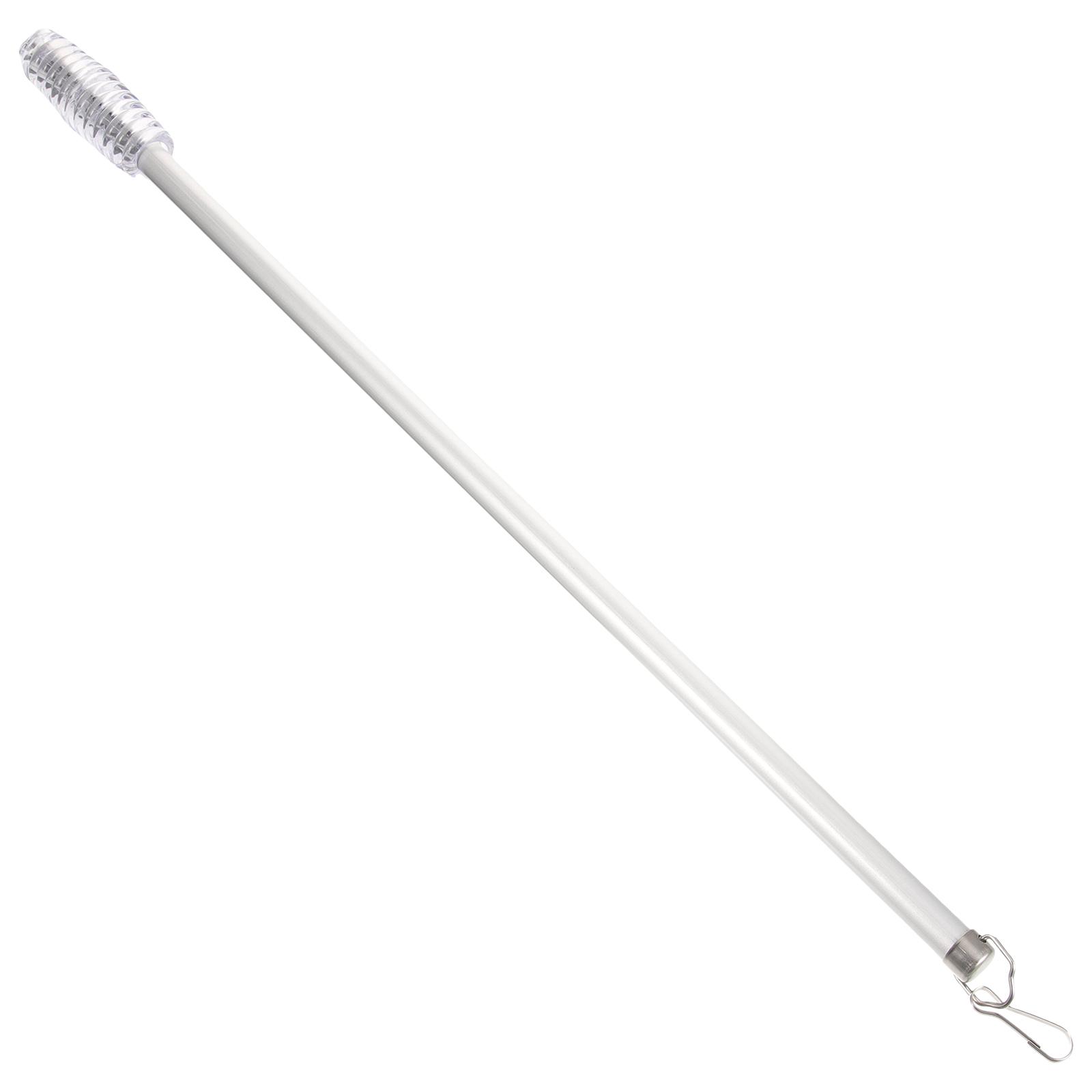 

Drapery Wand Curtain Pull Rod Aluminum Plastic Lightweight Blinds Opener Stick Curtain Pull Wand Efficient for Curtains срібний