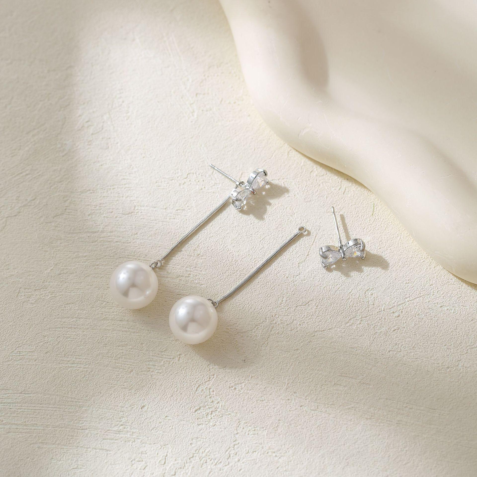 

European & American Retro Zircon Long Tassel Earrings TE01703