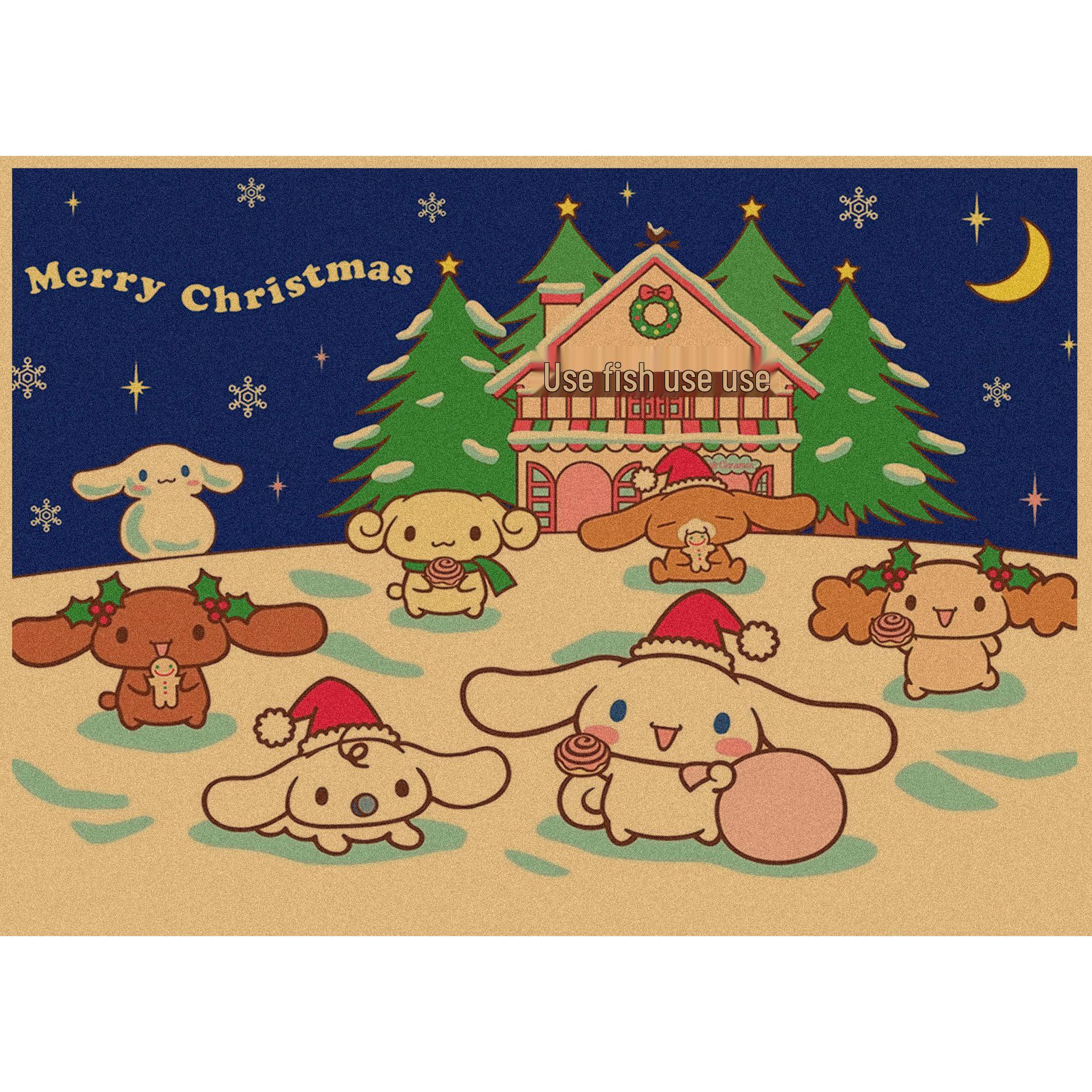 

Vintage Cinnamoroll Cartoon Poster - Retro Kraft Paper Wall Art 29.7X42cm (A3 size)
