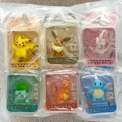 Bandai Pokemon Pokepla Plastic Model Mascot Charm Gashapon Complete Set