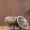 Zen Alloy Incense Burner with  Aromatherapy Home Fragrance SandalwoodCenser Elegant Home Decor for LivingRoomOffice Tea Ceremony