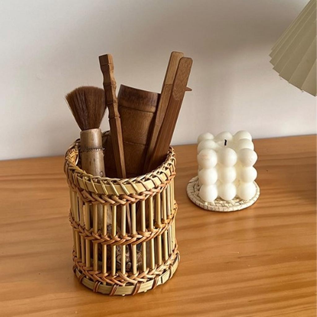 Elegant Styles Flower Pots Natural Wickers Plant Basket Fashion Accessories for Home Decoration Daily Casual Use