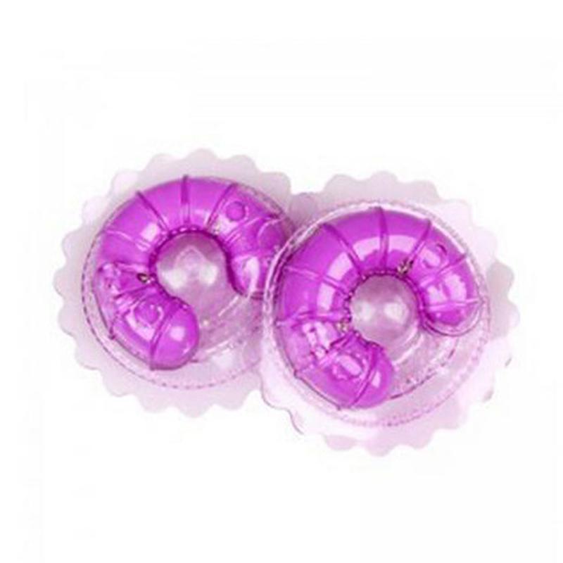 2Pcs Strong Stimulus Nipple Clamps Vibrators Sex Toys For Women Breast Adult Toy