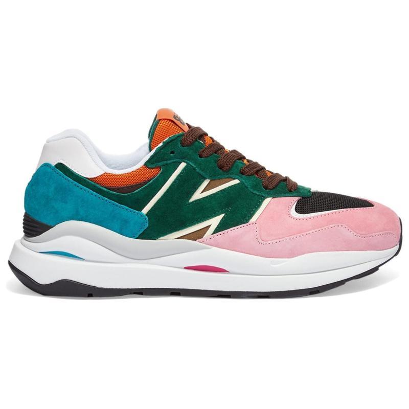 New Balance 57/40 Pink Lemonade Green Black Orange Sneakers M5740FM1