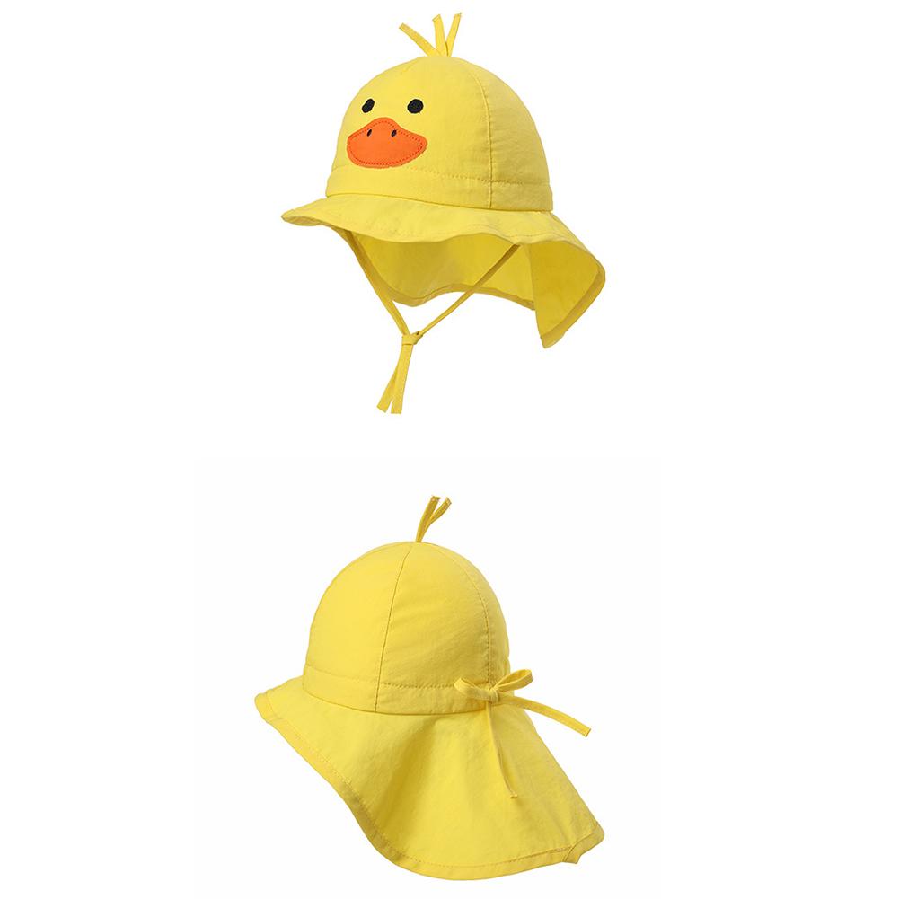 Kinder-Sonnenhut Niedliches Cartoon-Tier Sonnenschutz Nackenschutz Schal Mütze Für Strand Angeln