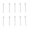 10PCS Pen Stylus Felt Nibs Stainless Steel Tablet Pen Replacement Tips for Kamvas 12 13 22 22 Plus