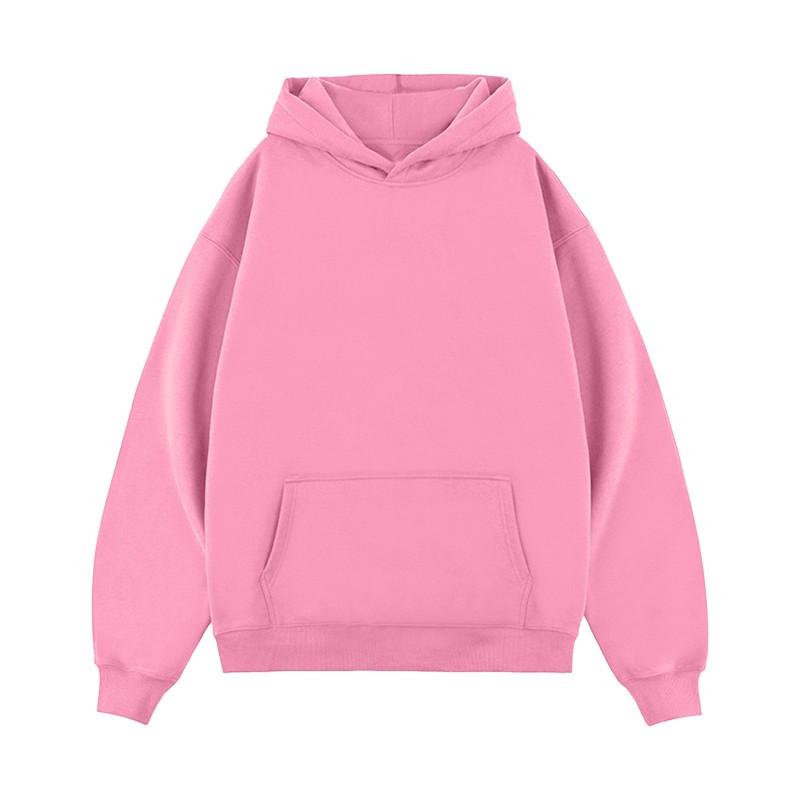 Heren Oversized Hoodie met Verlaagde Schouders Zwaar 220g Katoenmix Streetwear Sweatshirt Losse Pasvorm