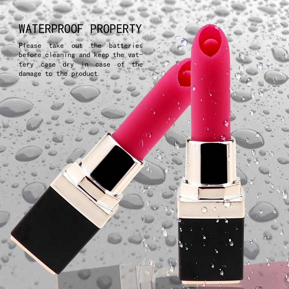 10 Speeds Mini Lipstick Vibrator Portable Bullet G-spot  Massage Clitoris Stimulator Erotic Product Sex Toys for Women