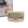 Ladies clutch glitter elegant evening bag shiny handbag