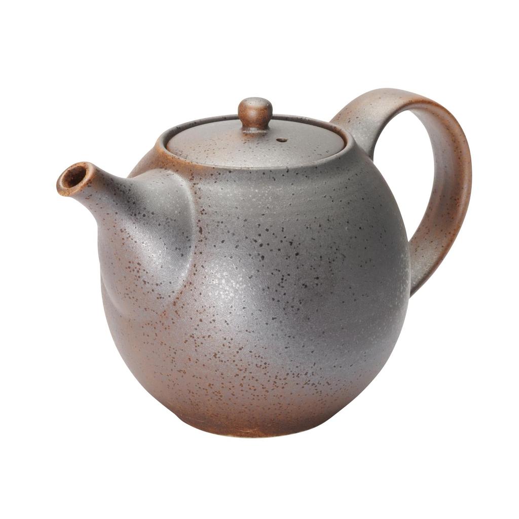 Mino Ware Approximately 500ml Black Shigaraki Made In Teapot, Capacity, Style, Japan, 500-06