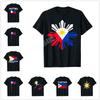 ZX More Design Philippine Pinoy Flag Filipino Pinoy Sun TShirt For Men Women T Shirt Tops Cotton Tees