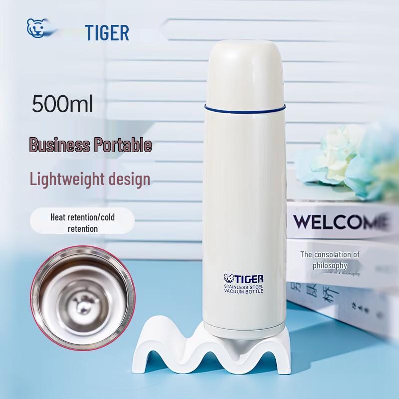 TIGER CSC-A Series Insulated Mug csc-a500 жемчужно-белый 500мл