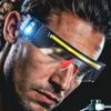 Plastic Lighted Safety Glasses Waterproof Headlamp Glasses New LED Safety Glasses