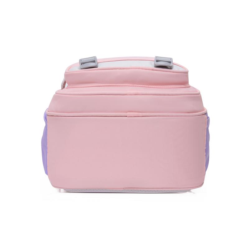 Student School Bag Large Capacity Backpack Fot Girls Color Block Cute Children's Backpack