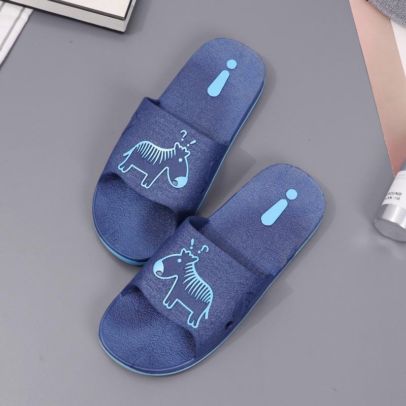 

Летние ПВХ тапочки для ванной, домашние, мультяшные, парные сандалии, комнатные, милые, для ванной, нескользящие сандалии, женские, прилавок 44-45 inner length 27.5