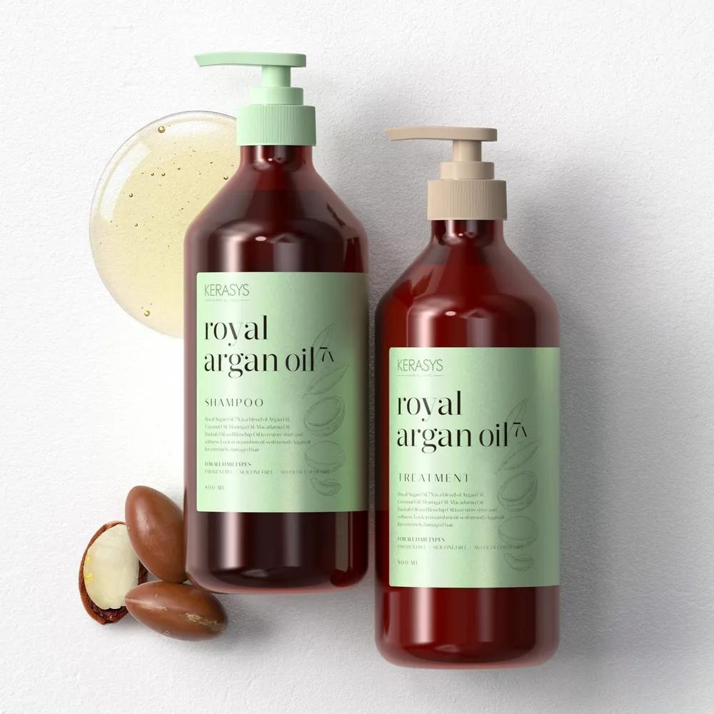 KERASYS Argan Oil 7X Shampoo/Treatment 800ml x 2 Shampoo 1 Treatment 1
