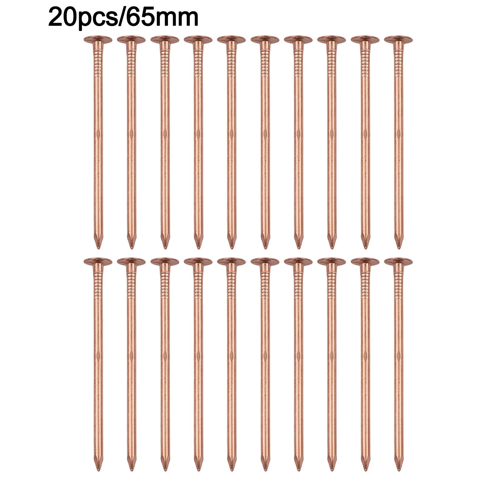 

Tree Stump Copper Nails 20PCS 30PCS 40PCS 50PCS for Effective Root Elimination Available in 65mm and 75mm Sizes