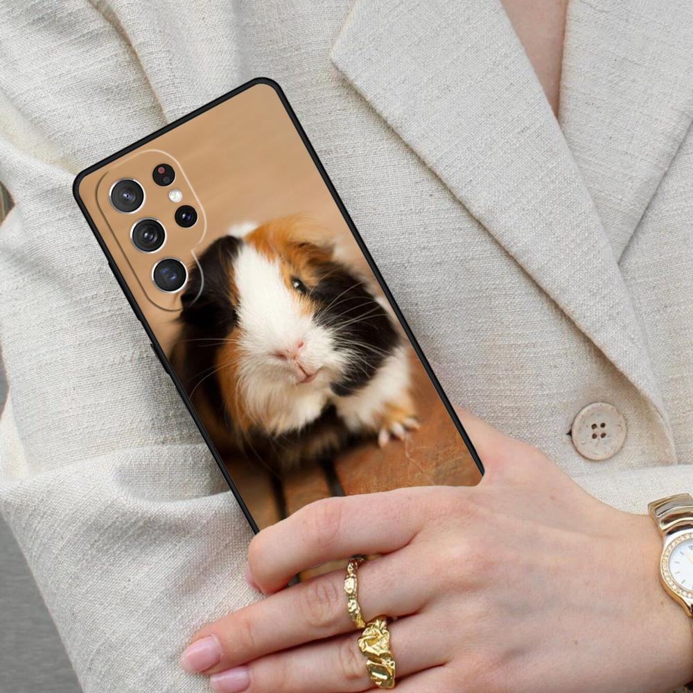 Hamster Guinea Pig Cell Phone Case for Samsung Galaxy S26 Ultra S25 S24 S23 S22 S21 S20 Note10 Cover