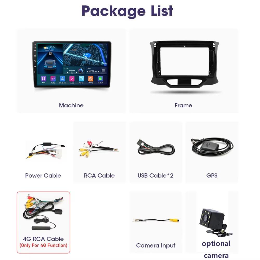 Android 13 Car Radio for LADA X Ray Xray 2015 - 2019 Multimedia Player 2 Din Navigation GPS Carplay Autoradio Stereo DVD