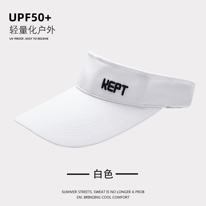 Sun Protection Cap with Enlarged Brim Sun Protection UV Protection Empty Top Outdoor Sports Sunshade Summer Empty Top Hat