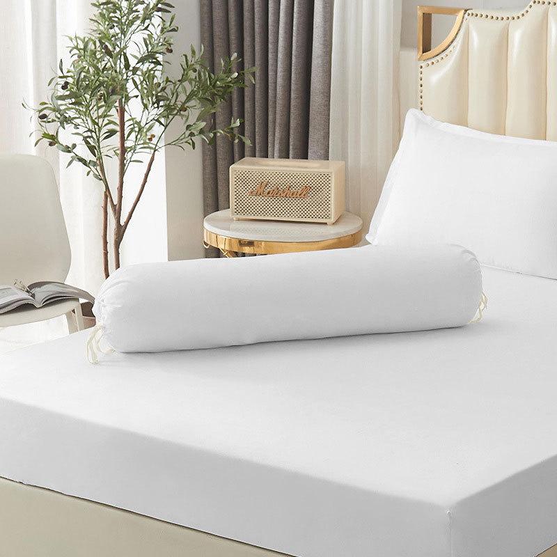 Solid Color Cylindrical Body Pillowcase for Hotels