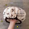 Double-Layer Waterproof Shower Cap: Thick, Dustproof, Oil-Proof Bath Cap for Women